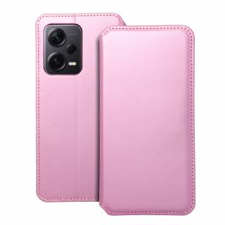 Obal Dual Pocket book pre XIAOMI Redmi NOTE 12 PRO PLUS 5G ružový