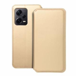 Obal Dual Pocket book pre XIAOMI Redmi NOTE 12 PRO PLUS 5G zlatý