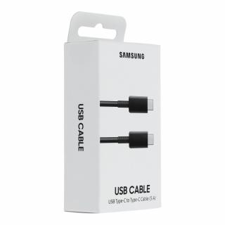 Originálny dátový kábel - SAMSUNG EP-DN975BBEGWW USB C - USB typ C 5A čierny