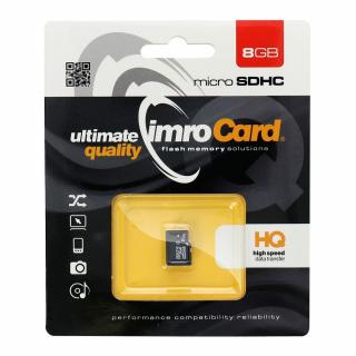 Pamäťová karta IMRO microSDHC 8GB (Blister)