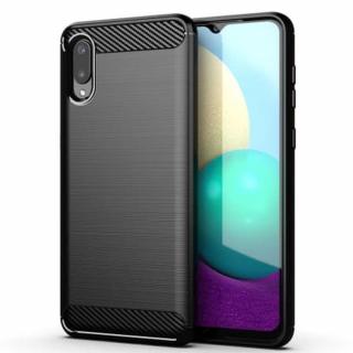 Puzdro CARBON pre SAMSUNG Galaxy A02s čierne