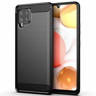 Puzdro CARBON pre SAMSUNG Galaxy A42 5G čierne