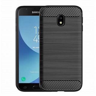 Puzdro CARBON pre SAMSUNG Galaxy J7 2016 čierne