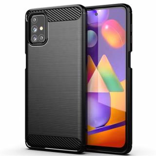 Puzdro CARBON pre SAMSUNG Galaxy M31s čierne