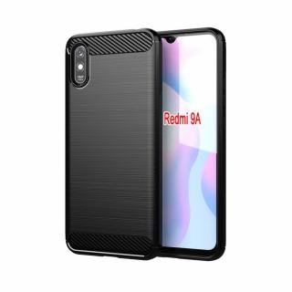 Puzdro CARBON pre XIAOMI Redmi 9A / 9AT čierne