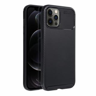 Puzdro CARBON PRO pre IPHONE 12 Pro Max čierne