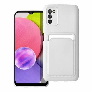 Puzdro CARD Case pre SAMSUNG A03S biele