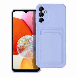 Puzdro CARD Case pre SAMSUNG A14 5G / A14 4G fialové