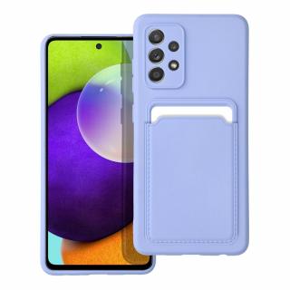 Puzdro CARD Case pre SAMSUNG A52 5G / A52 LTE ( 4G ) / A52S fialové