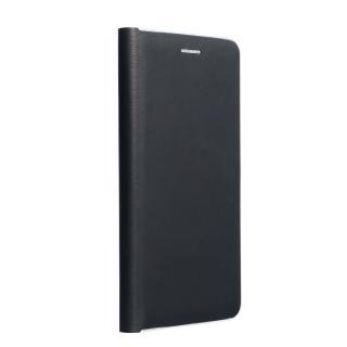 Puzdro LUNA Book Carbon pre SAMSUNG A34 5G čierne