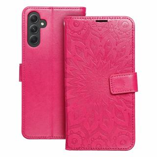 Puzdro MEZZO Book pre SAMSUNG A14 4G / A14 5G mandala - magenta