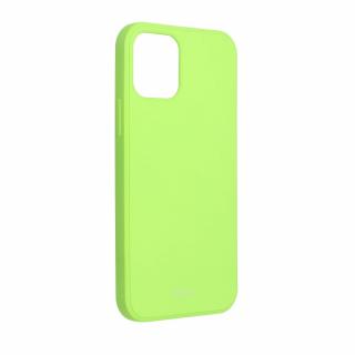 Puzdro Roar Colorful Jelly Case pre iPhone 12 / 12 Pro limetkové