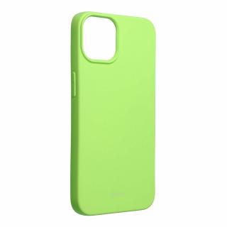 Puzdro Roar Colorful Jelly Case pre iPhone 14 limetkové