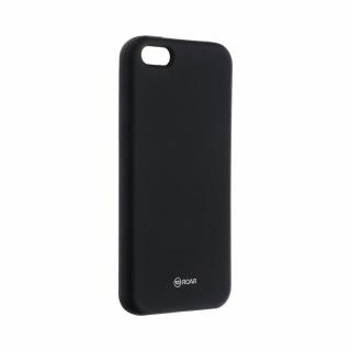 Puzdro Roar Colorful Jelly Case pre iPhone 5G/5S/SE čierne
