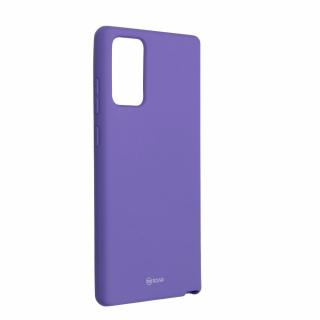 Puzdro Roar Colorful Jelly Case pre Samsung Galaxy Note 20 fialové