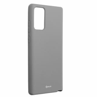 Puzdro Roar Colorful Jelly Case pre Samsung Galaxy Note 20 šedé