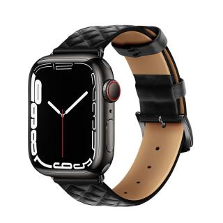 Remienok HOCO pre Apple Watch 38/40/41mm koženný WA18 čierny