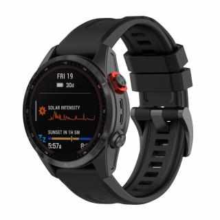 Remienok pre Garmin FENIX 3 / 3HR / 5X / 6X / 6X PRO / 7X / 7X PRO čierny