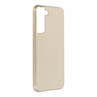 Štýlový kryt Jelly Mercury case pre Samsung Galaxy S22 PLUS zlatý
