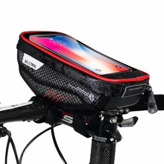 Taška na bicykel s držiakom na telefón so zipsom WILDMAN E1 1L 4  - 7