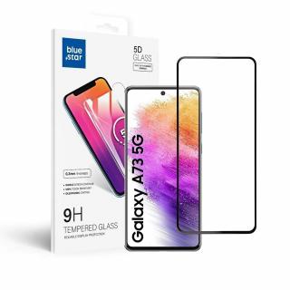 Tvrdené sklo 5D Blue Star - Samsung  A73 5G   - okraj čierny