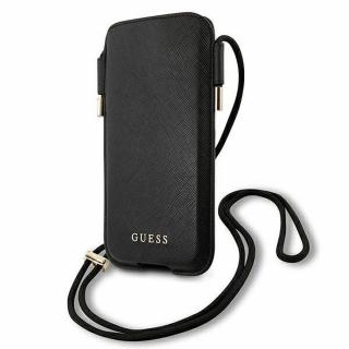 Univerzálna taška na mobil 6,1  Guess GUHCP12MSAPSBK čierna