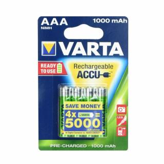 VARTA nabíjacie batérie R3 (AA) 1000 mAh - 4 ks