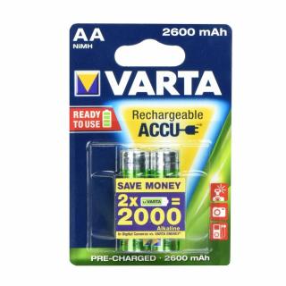 VARTA nabíjacie batérie R6 (AA) 2600 mAh - 2 ks