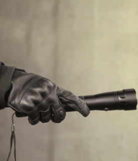 Rukavice SECURITY taktické čierne LEATHER GLOVES Veľkosť rukavice: L