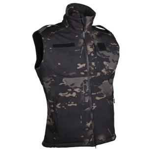 Vesta softshell MULTITARN BLACK Veľkosť: XXL