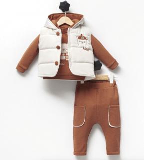 3dielny detský set - Wild veľkosť: 80 (9-12m)