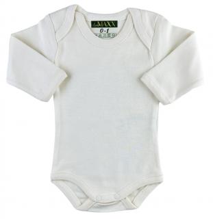 Klasické detské body na dlhý rukáv- Maxbaby veľkosť: 62 (2-4m)