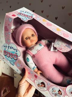 Realistická interaktívná španielska bábika- Izabela, 30cm