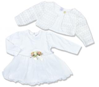 Spoločenské oblečenie pre bábätká - Krst veľkosť: 86 (12-18m)