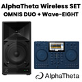 AlphaTheta Wireless SET OMNIS DUO+ WAVE EIGHT