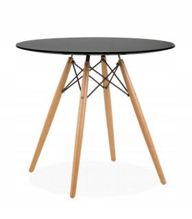 Okrúhly stôl ANELLO Black 60cm