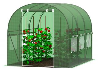Záhradný fóliovník 2,5x5m s UV filtrom PREMIUM