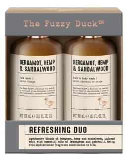 Baylis & Harding Bergamot, Hemp & Sandalwood - sada starostlivosti o telo a ruky, 2 ks