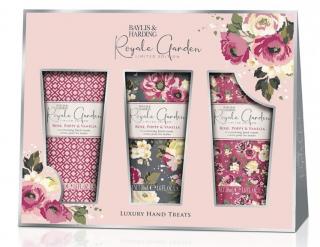 Baylis & Harding Sada 3 krémov na ruky - Ruže, vlčí mak & vanilka