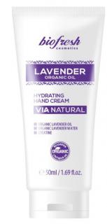 Biofresh Lavender Organic Oil Hydratačný krém na ruky s organickým olejom 50 ml