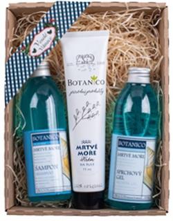 Botanico MUDr. Alice Ratajová Darčeková sada Mŕtve more šampón 200ml, sprchový gél 200ml, krém na ruky, 75ml
