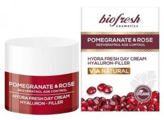 Denný pleťový krém Hyaluron-filler Pomegranate & Rose 50ml