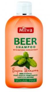 MILVA Vlasový šampón Pivné Droždie 200 ml