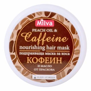 MILVA Vyživujúca  Maska na vlasy  s kofeínom 250 ml