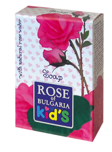 Mydlo pre deti z ružovej vody Rose of Bulgaria 100 g