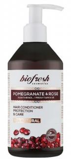 Ochranný kondicionér na vlasy s panthenolom a B5 Pomegranate & Rose 250ml