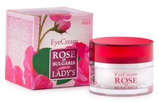 Očný krém z ružovej vody Rose of Bulgaria 25 ml