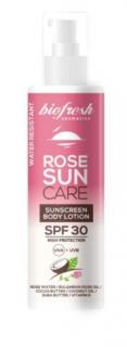 Opaľovacie telové mlieko s pumpičkou SPF 30 Biofresh Sun Care 200ml