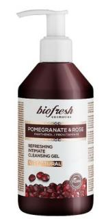 Osviežujúci intímny gél s panthenolom a B5 Pomegranate & Rose 250ml