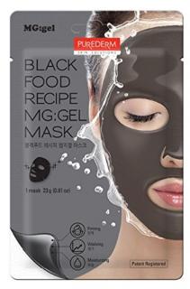 Purederm MG gél Čierna hydrogélové spevňujúca pleťová maska s čiernou ryžou